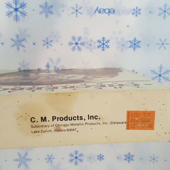 Vintage Checkerboard Cake Pan Bake King Classic 3 Pans Divider Metallic Baking - Picture 5 of 6